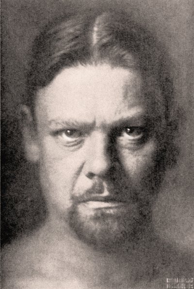 Self Portrait of Sascha Schneider, 1904 by Sascha Schneider